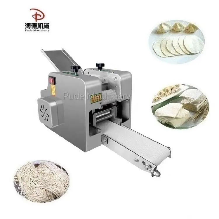 Dumpling Skin Press Wrapper Making Machine Dumpling Pastry Making Machine for Home Make Rice Ramen Spaghetti And Dough