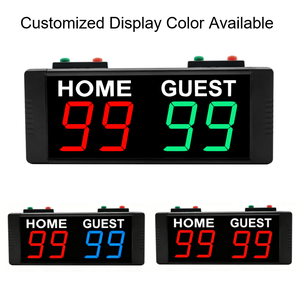 Tableau de score électronique portable GANXIN LED, <span class=keywords><strong>mini</strong></span>-compteur de scores numérique pour jeux de société, dispositif d'affichage des scores de Cornhole - Product Image 5