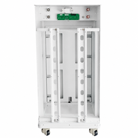 ShanKi Y6 Blanc Vertical En Stock 48V 314Ah LiFePO4 16KWH Boîtier de Batterie DIY en Métal avec Écran LCD pour Système Solaire Résidentiel