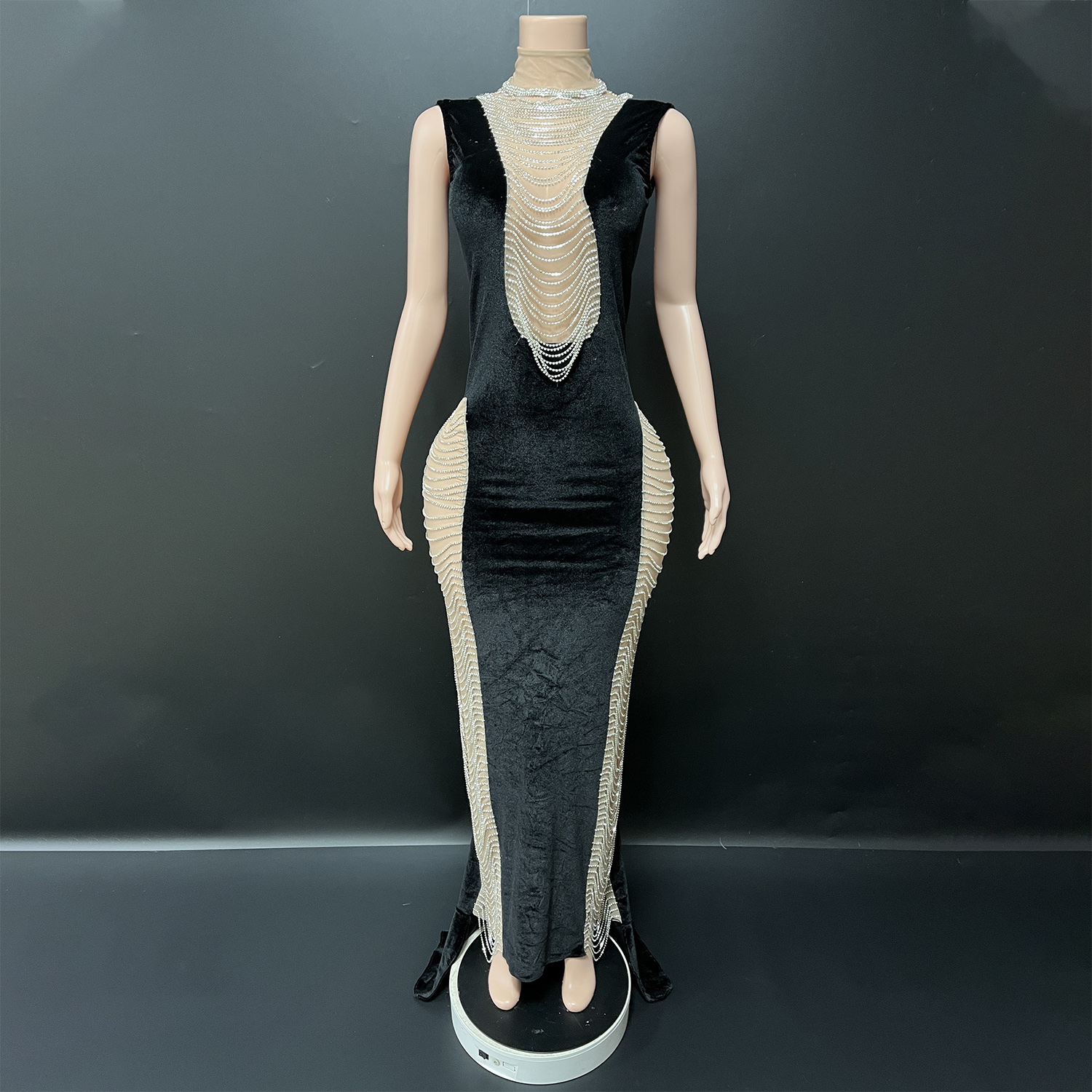 black and silver party dress Long Formal Party Dress Plus Size Black Tie – The Dress Outlet