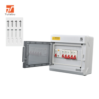 Tulabu extérieur IP66 12 voies étanche Double interrupteur prise Protection boîte couvercle boîtier électrique mur boîte d'alimentation