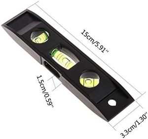 Spot Wholesale Magnetic 6 Inch Torpedo <b>Level</b> with +/-10MM Accuracy DIY Grade Balance Ruler for Construction - Product Image 5