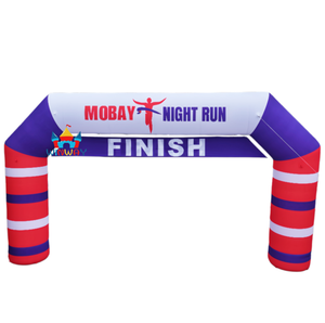 Arche gonflable publicitaire durable personnalisée avec conception 3D gratuite en nylon sergé pour exposition et publicité - Product Image 6