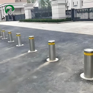 XZL Высокое качество Матовый 304 из нержавеющей стали подвижный противоударный столбик съемный Барьерный столб Телескопический защитный столбик - Product Image 6