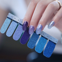 Autocollants pour ongles japonais 2D personnalisés, série ZB, enveloppes pour ongles, gel pour ongles