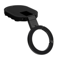 3 en 1 360 °   Support de téléphone magnétique multifonctionnel réglable et rotatif avec ventouse et crochet pour voiture, salle de sport, cuisine, bureau, miroir