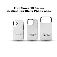 Casing HP Sublimasi 3D Kosong untuk Sublimasi, Casing HP 3D untuk iPhone 18 17 16 15 14 Pro Max