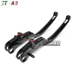 Palancas de Freno y Embrague Ajustables CNC para <span class=keywords><strong>DUCATI</strong></span> 1199 <span class=keywords><strong>1299</strong></span> 899 959 Panigale S R, Accesorios para Motocicleta, Palanca de Manillar Plegable con Logotipo - Product Image 2