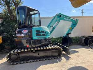 Miniexcavadora Kobelco 2018, modelo usado, Original, Japón, Stock, ciudad de Shanghái, construcción, uso agrícola, bomba de motor - Product Image 3