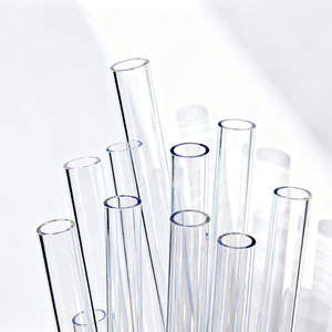High-transparency High-quality Smooth Acrylic <b>Tubes</b> for <b>LED</b> Lighting Fixtures Custom Cutting Service Spring Sign Indoor Use - Product Image 1