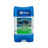 Gel déodorant anti-transpirant longue durée de Cologne à base de plantes OEM de haute qualité de 3oz avec protection contre la transpiration de 48 heures à des prix abordables