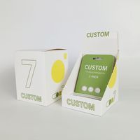 Emballage de tablette au détail personnalisé 1ct/3ct emballage blister de pilules boîte en carton de papier artisanal