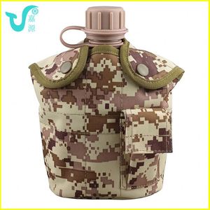Free sample Water Bottle with Cup and Cotton <b>Cloth</b> <b>Bag</b> Water Canteen for Outdoor Water Bottle - Product Image 5