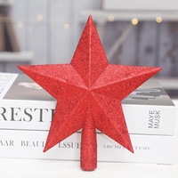 Ornement de Noël en polyrésine en forme d'étoile d'arbre, coloré, écologique et économe en énergie, pour la décoration de la maison, du bureau, des fêtes et des vacances