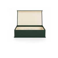 Boîtes cadeaux élégantes en carton personnalisées, imprimées, imperméables, avec fermeture magnétique, couvercle à charnière et gaufrage