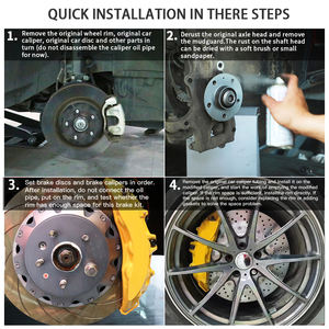 Sistema de frenos de coche de la <span class=keywords><strong>mejor</strong></span> calidad de fábrica, piezas de pinza de freno grande CTSV6, Kit de pinza de 6 ollas para Honda Ciciv Accord Odyssey 2010-2025 - Product Image 5