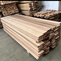 Hochwertige Kanadische Rote Zeder Wandverkleidung Holz-Villa-Fassade