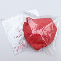 Bolsas de Plástico Personalizadas de PVC a Prueba de Polvo y Agua con Botones para Empacar Ropa Interior y Trajes de Baño