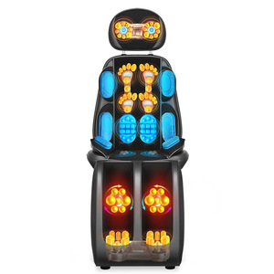 <b>Massage</b> Chair Full Body Relief With Heat And Vibration For <b>Neck</b> Back Waist Legs And Feet Relaxation - Product Image 4