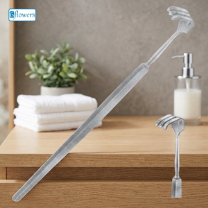 Rétracteur manuel Paul Hooklet en acier, instrument chirurgical de classe I, usage orthopédique - Product Image 3