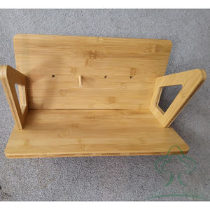 حامل خيزران 80-50 حامل تسجيل ، تخزين السجلات ، منظم تصميم حديث للمجلات ، الكتب ، الملفات ، الألبومات - Product Image 3