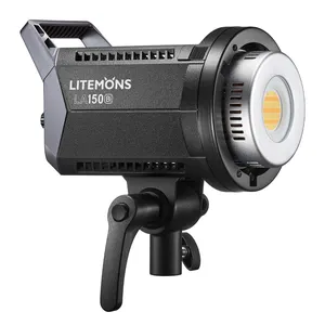 Godox Litemons La150bi 2800K-6500K Lampen 190W 5600K Cri96 Tlci97 Bw Professionele Studiofotografie Led Cob Videolamp
