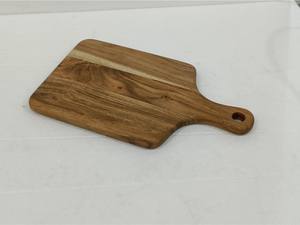 Planche à découper en bois prête à la vente, de forme rectangulaire et avec poignée durable, pour la viande, les légumes et les fruits - Product Image 6