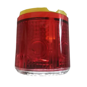 <b>Led</b> Warning <b>Light</b> <b>Red</b> Flashing Signal Lamp 3.7V Pc Body For Railway Freight Yard Indicator - Product Image 2