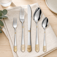 Ensemble de cuillères à soupe en acier inoxydable, finition miroir, résistant à la rouille, passe au lave-vaisselle, pour mariage, restaurant, hôtel, restauration, vente en gros