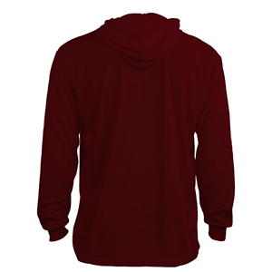 Ocio al aire libre manga larga Rib Cuff camiseta con capucha alta calidad ojo de pájaro transpirable cómodo estiramiento hombre Sudadera con capucha - Product Image 6