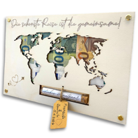 Décor de mariage écologique en bois personnalisé pour couple, avec tube à éprouvette, cadeau de lune de miel unique pour les mariés
