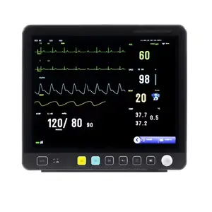 15 inç ekran veteriner monitör veteriner analiz cihazı veteriner monitör yaşamsal belirtiler izleme cihazı monitör 6 parametreleri