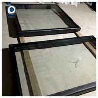 Fenêtre de toit fixe Prima Heat Insulation avec isolation thermique, verre trempé anti-UV pour véranda