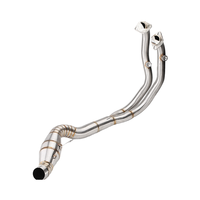 Système d'échappement complet de course modifié de qualité européenne pour moto V8, compatible JOG V8, DIO, BWS, ZX, DIO90, RR, DIO 26AA, ZX 26AA