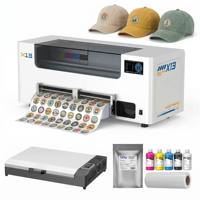 Imprimante DTF A3 I3200 avec carte Hoson, système stable, haute précision, pour l'impression textile sur T-shirts, sweats à capuche et sacs