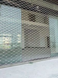 Grosir garasi Supermarket 304 jaring baja tahan karat pagar jaring gerbang gulung kisi pintu penutup kisi - Product Image 2
