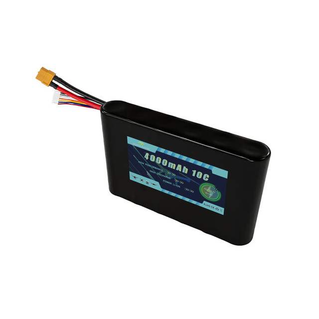 EU Stock 10C 6S1P 22.2V 4000mAh 21700 Lithium Ion Drone Battery Pack XT60 Connector for FPV Drone Toys UAV RC Model