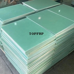 Panneau d'isolation de haute qualité en résine époxy de fibre de verre FR4, couleur vert eau - Product Image 3
