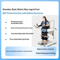 Machine de rééducation des membres inférieurs avec exosquelette pour la marche, personnalisable en fonction des besoins du client