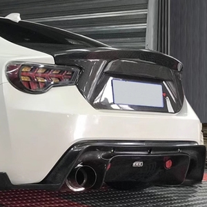 ฝากระโปรงท้ายรถสำหรับโตโยต้า FT86 GT86 BRZ 2012-16คูเป้ยกระดับสไตล์คาร์บอน - Product Image 6