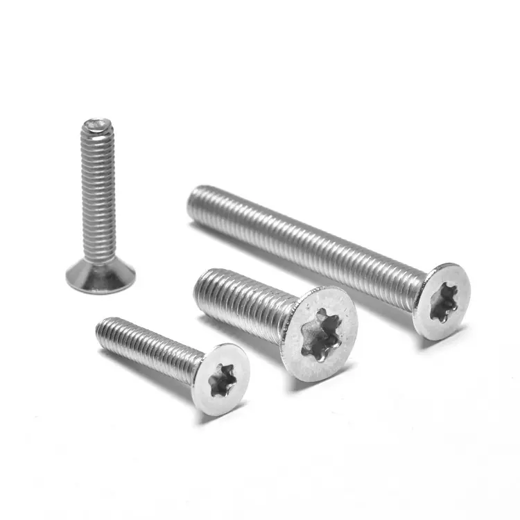 #14-14 x 1" Stainless Steel High Corrosion Resistence Torx CSK Head Security Screws