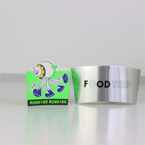 Disposable Corrugated Paper <b>Coffee</b> Cup Sleeves, Custom Printed Logo, Sweat-proof for Hot Drink <b>Takeaway</b> - Product Image 2