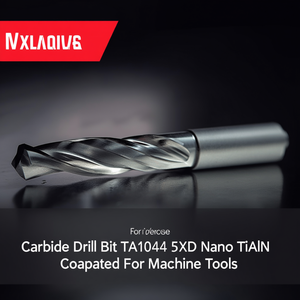 Foret en carbure TA1044 5xD Nano TiAlN revêtu pour machines-outils - Product Image 3