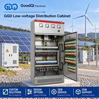 Armoire de distribution d'énergie basse tension GGD, coffret métallique certifié CQC pour l'alimentation électrique des usines et des bâtiments commerciaux