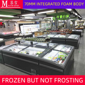 Réfrigérateur commercial MUXUE Congélateur d'îlot combiné de supermarché-Congélateur combiné à tête sans givre réfrigérateur commercial - Product Image 3