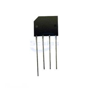 Authorized Distributor RS401L-BP Integrated Circuit Ic Diodes 4-SIP, RS-4L BRIDGE RECT 1PHASE 50V 4A RS-4L - Product Image 1