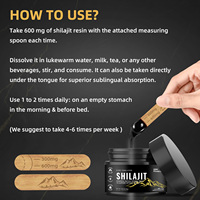 Pomada de Resina Shilajit con Logotipo Privado Personalizado, Suplemento para la Salud, Mejora la Inmunidad y el Rejuvenecimiento, Proporciona Energía