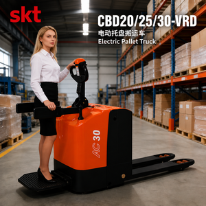2000kg AC Brushless Electric Pallet Jack CBD20-VRD <b>Narrow</b> Aisle Warehouse Forklift - Product Image 2
