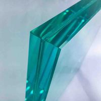 Vidrio Templado de Bajo Contenido de Hierro de 8 mm, Vidrio Reforzado para Ventanas de Escritorio Exteriores, Resistente a los Rayos UV, Fabricante Personalizado