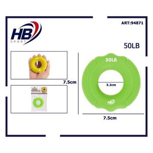 Appareil d'entraînement et accessoire de musculation pour les mains, vert, 50 livres - Product Image 3
